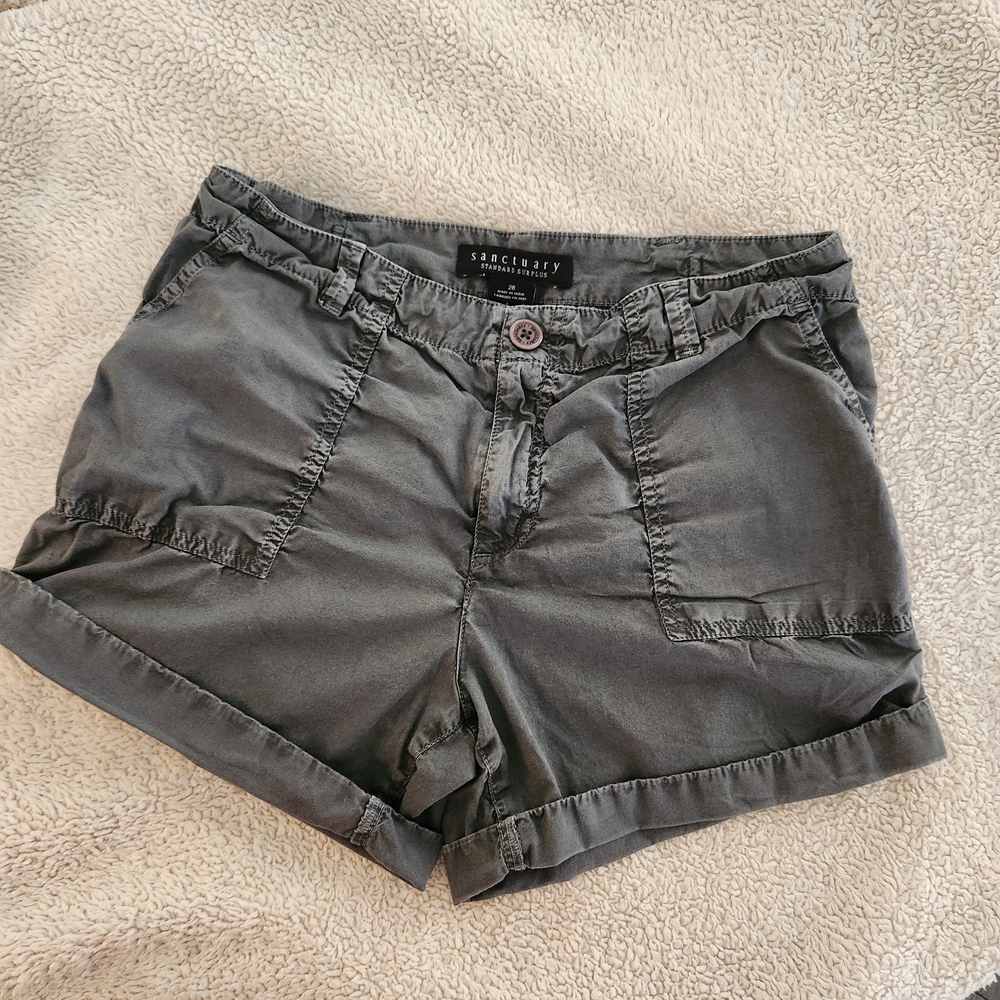 Sanctuary Brand Slate Gray Shorts